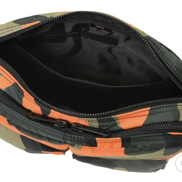 Porter Yoshida Shoulder Bag Camouflage Orange (Brand New) - Picture 8 of 16